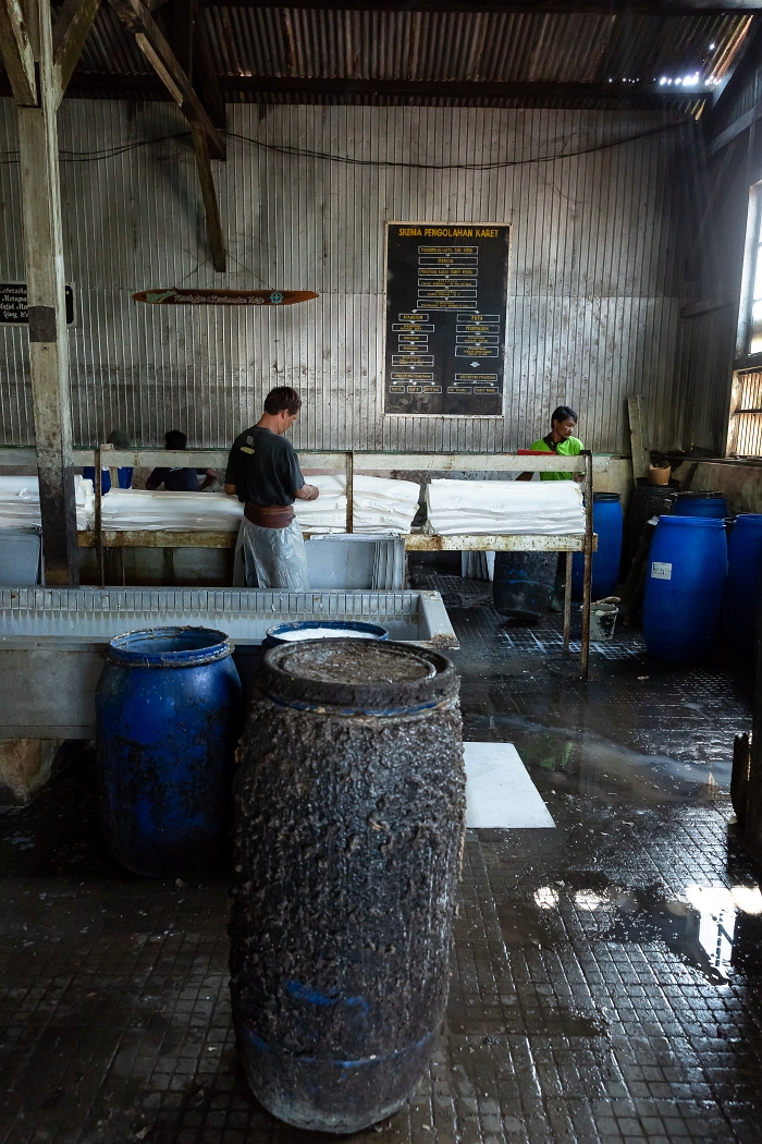 22/05/2018-Pékutatan(Bali)-Usine de caoutchouc