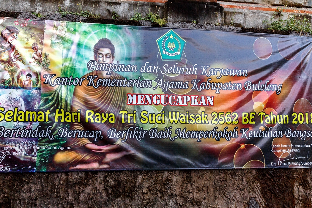24/05/2018-Pura Pabean(Bali)-Le temple bouddhiste Brahma Asrama
