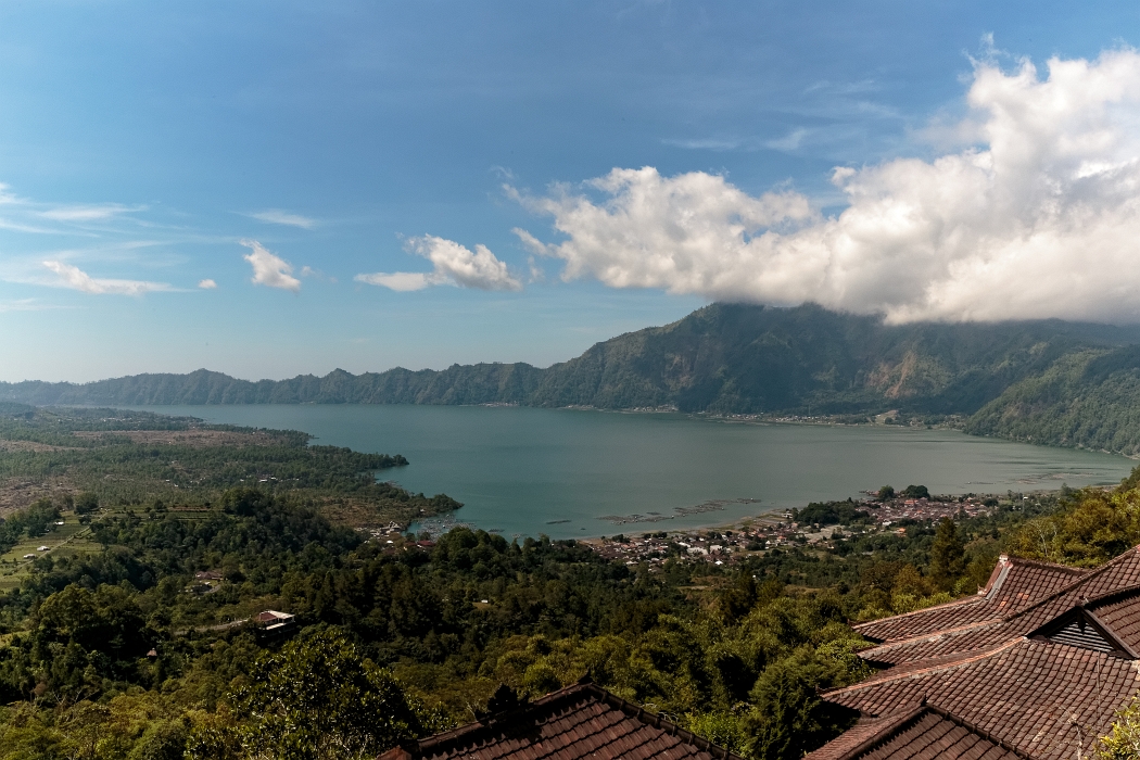 27/05/2018-Ubud(Bali)-Le volcan Agung et le lac Batur