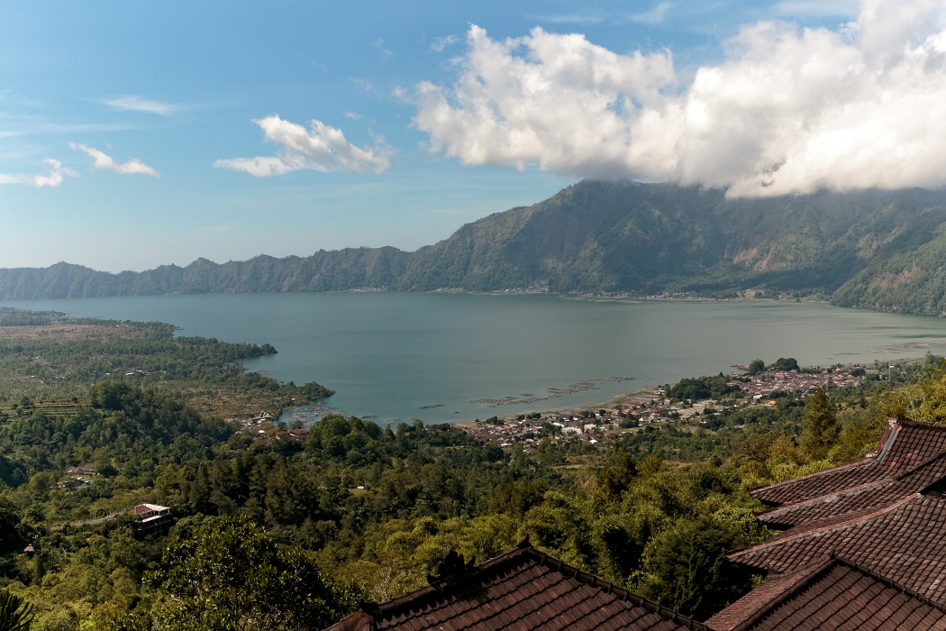 27/05/2018-Ubud(Bali)-Le volcan Agung et le lac Batur