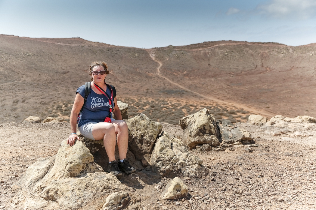 20/08/2018-Lanzarotte(Canaries)-Le volcan Roja-->Jocelyne
