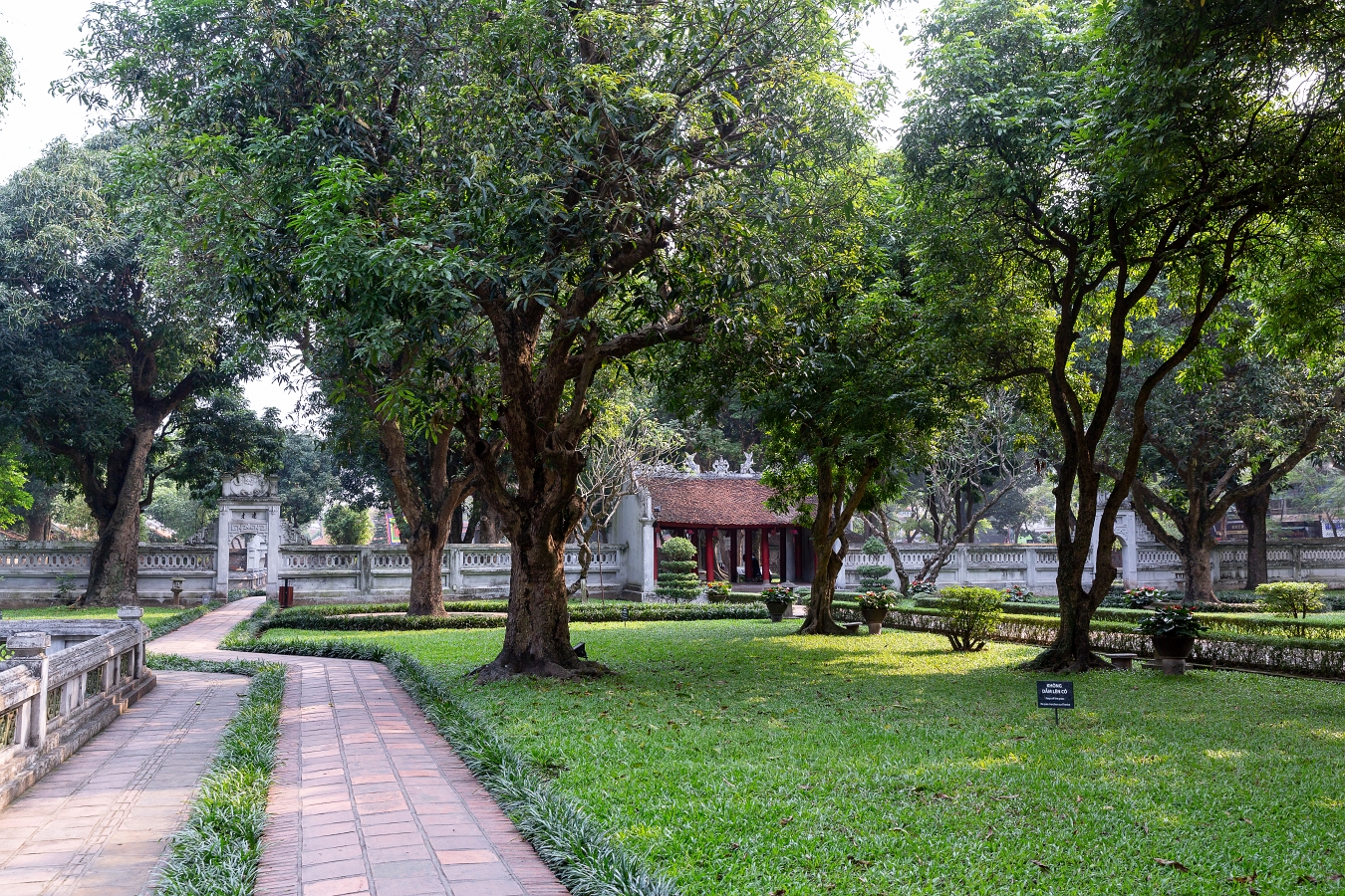 19/04/2019-Hanoï(Vietnam)-Temple de la littérature