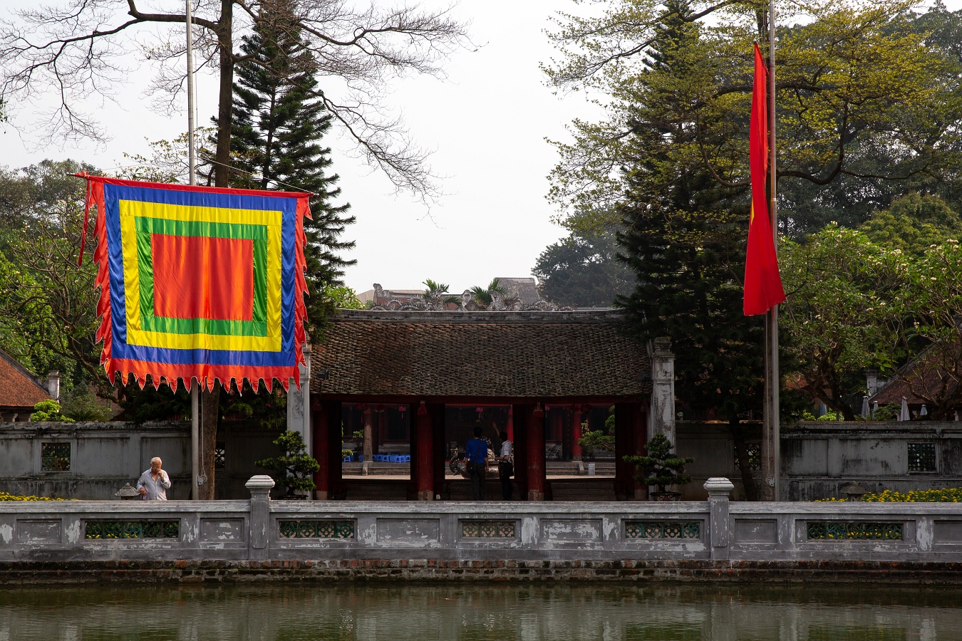 19/04/2019-Hanoï(Vietnam)-Temple de la littérature