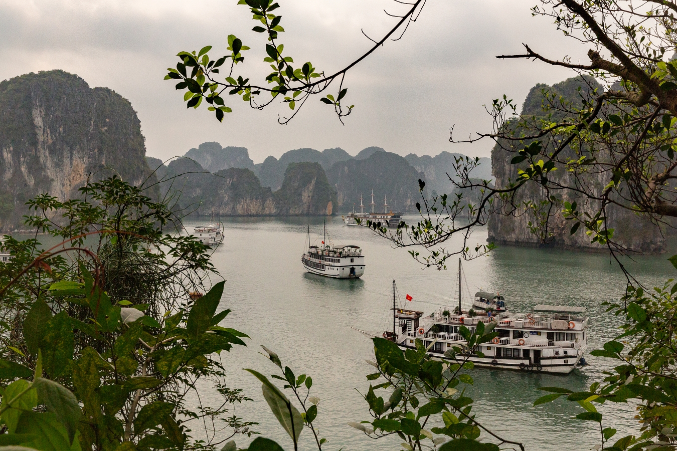 21/04/2019-Baie d'Halong (Vietnam) - La grotte de la surprise