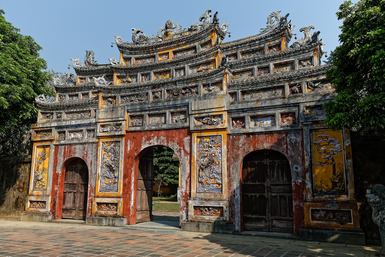 25/04/2019-Hué(Vietnam)-Palais impérial