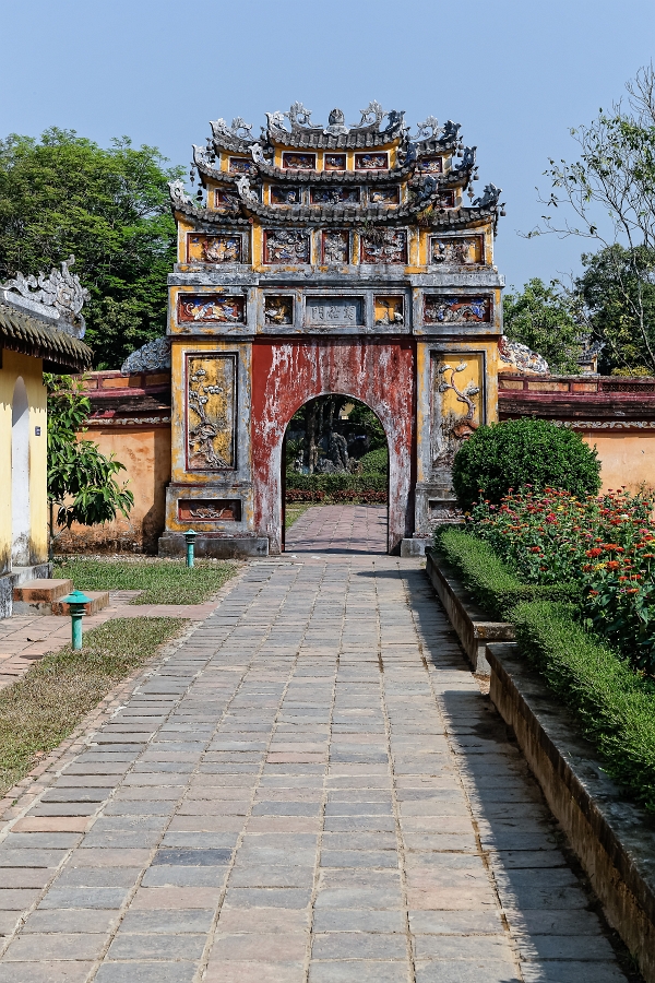 25/04/2019-Hué(Vietnam)-Palais impérial