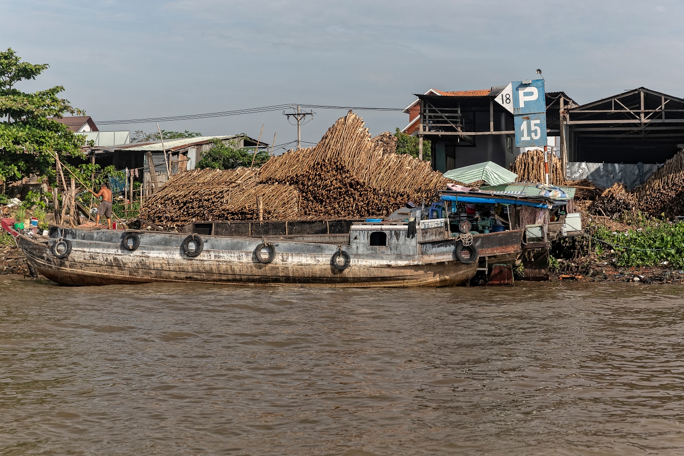 29/04/2019-Can Tho(Vietnam)-Du quoi Nink Kieu vers le marché flo