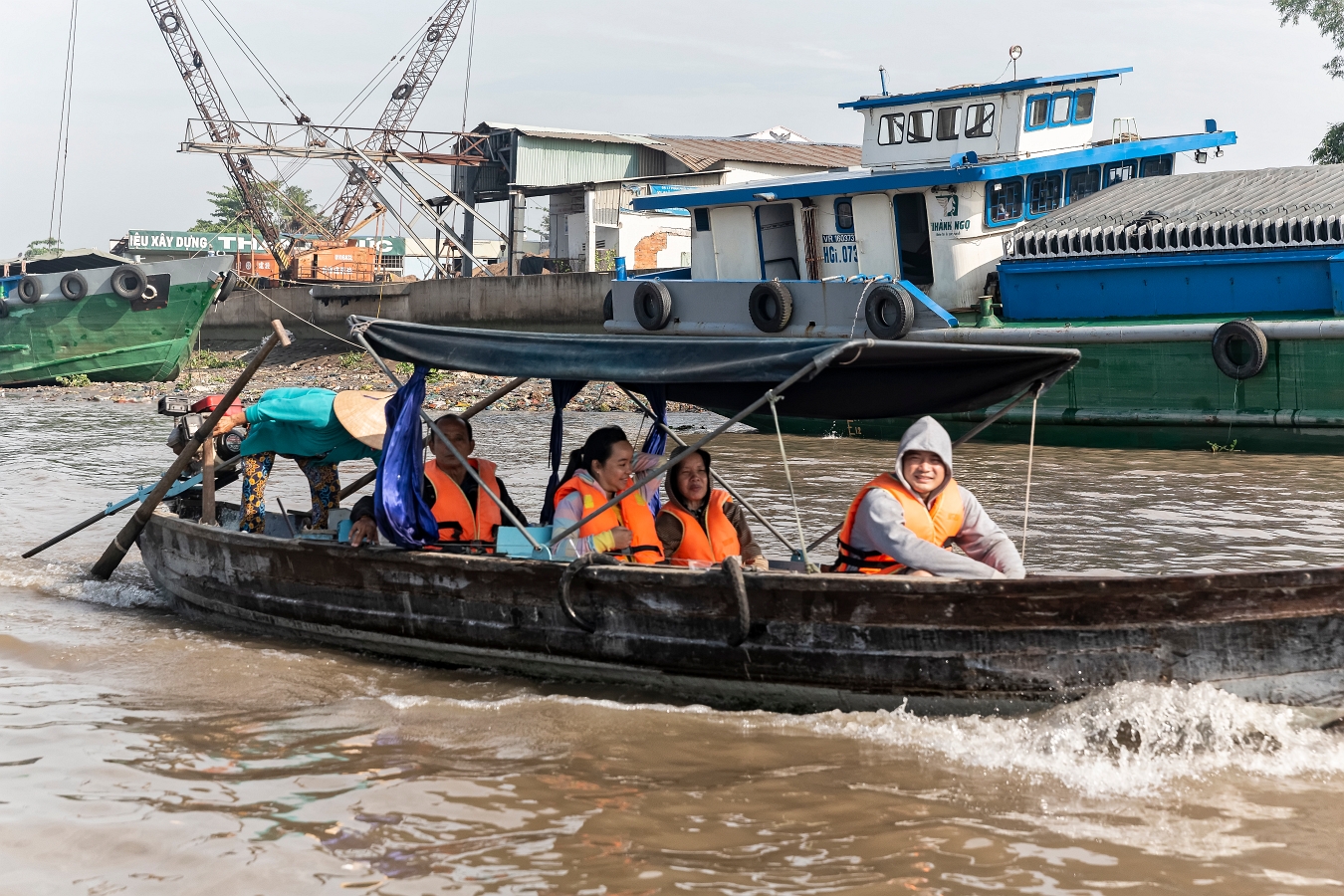 29/04/2019-Can Tho(Vietnam)-Du quoi Nink Kieu vers le marché flo