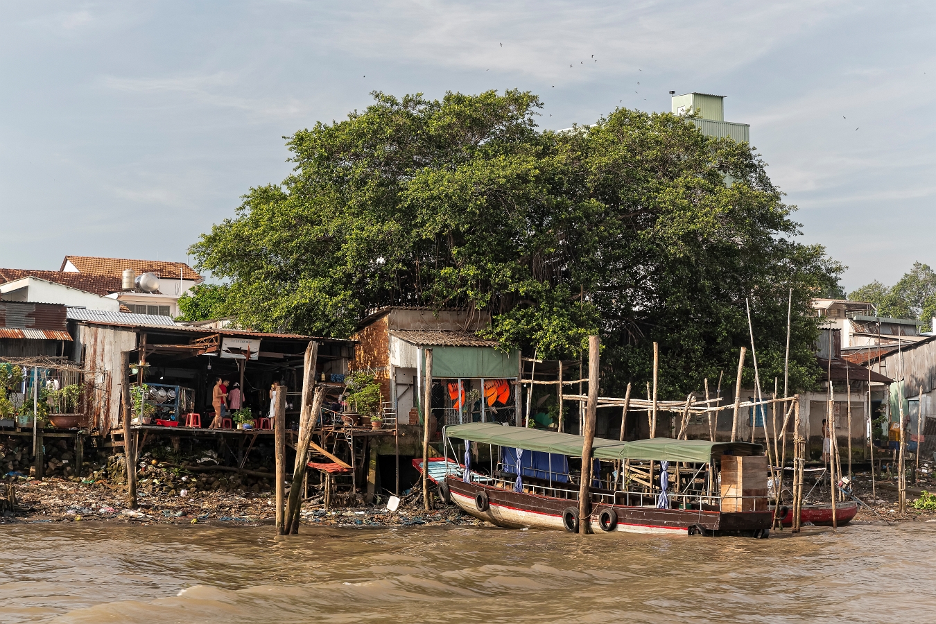 29/04/2019-Can Tho(Vietnam)-Du quoi Nink Kieu vers le marché flo