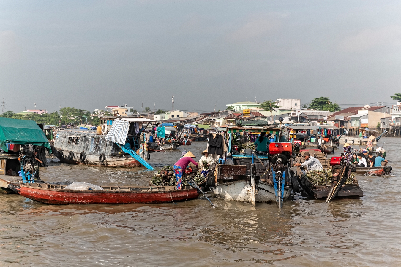 29/04/2019-Can Tho(Vietnam)-Marché flottant