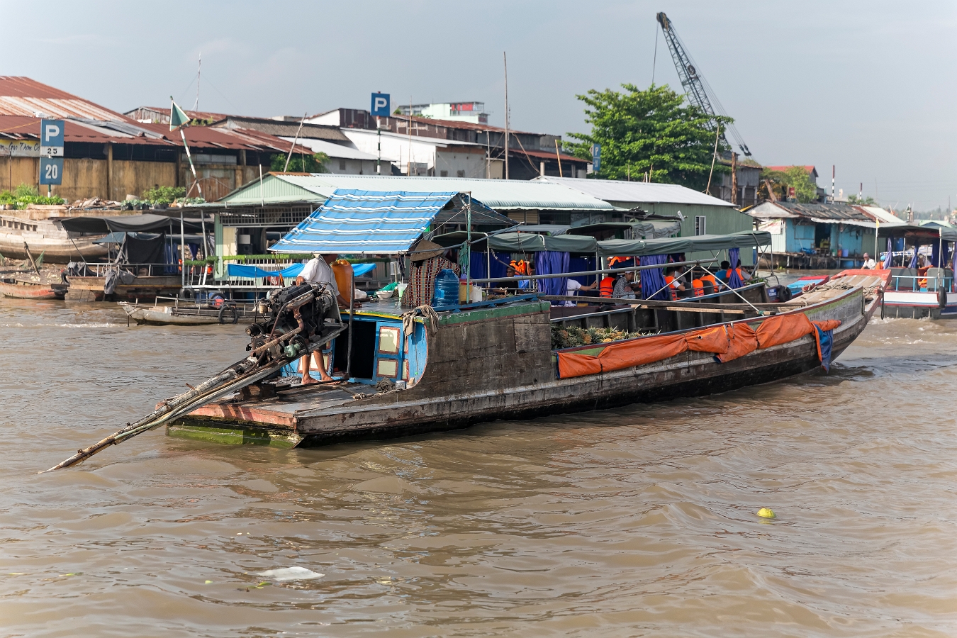 29/04/2019-Can Tho(Vietnam)-Marché flottant