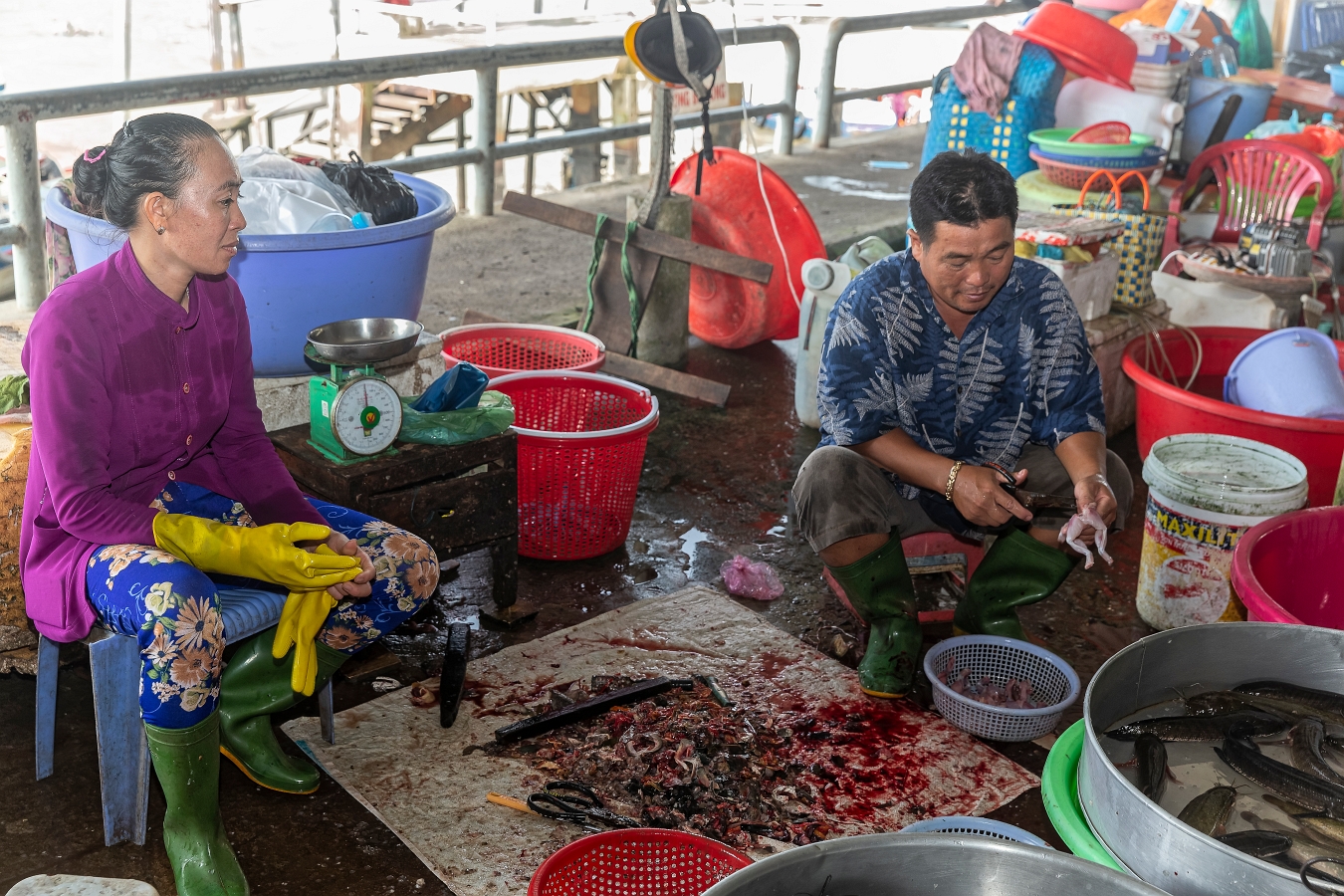 29/04/2019-Can Tho(Vietnam)-Le marché
