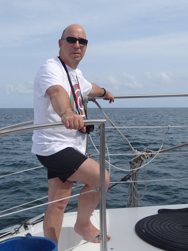 20130513-7012-js.JPG - 13/05/2013-Varadero(Cuba)-Sortie en catamaran-->Sur le bateau, Patrice