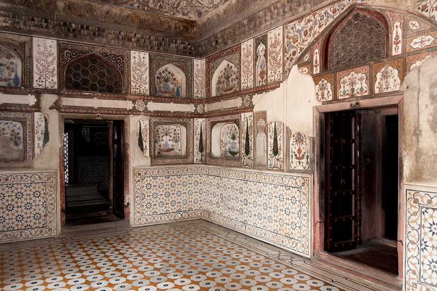 20110331-6410-p4.jpg - 31/03/2011-Agra(Inde)-Itmad Ud Daulah (petit taj mahal)