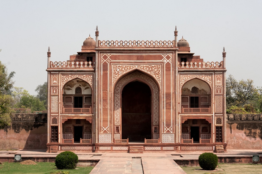 20110331-6415-p4.jpg - 31/03/2011-Agra(Inde)-Itmad Ud Daulah (petit taj mahal)