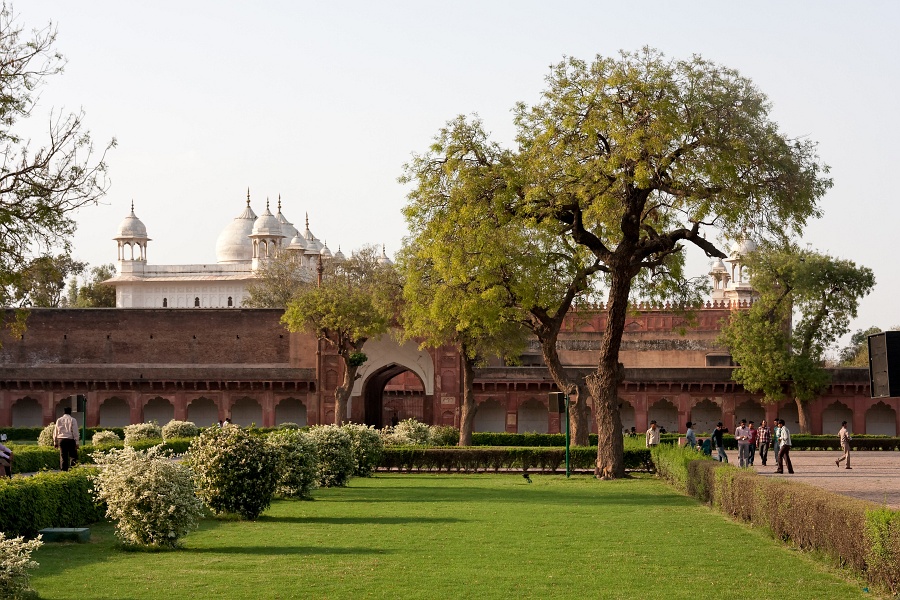 20110331-6705-p4.jpg - 31/03/2011-Agra(Inde)-Le fort rouge