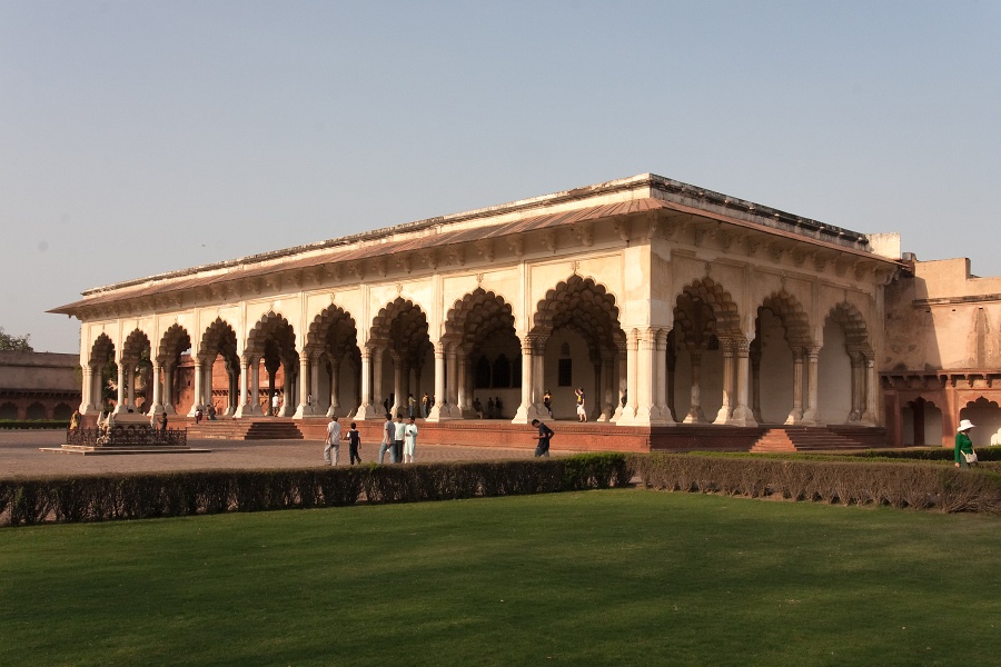 20110331-6706-p4.jpg - 31/03/2011-Agra(Inde)-Le fort rouge