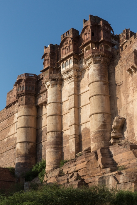 07/12/2015-Jodhpur(Inde)-Fort de Mehrangarh