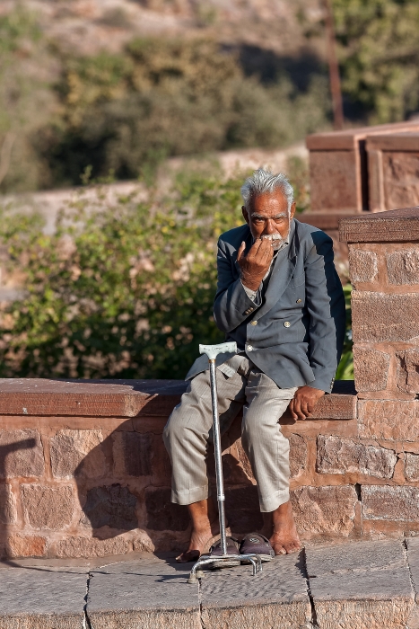 07/12/2015-Jodhpur(Inde)-Fort de Mehrangarh