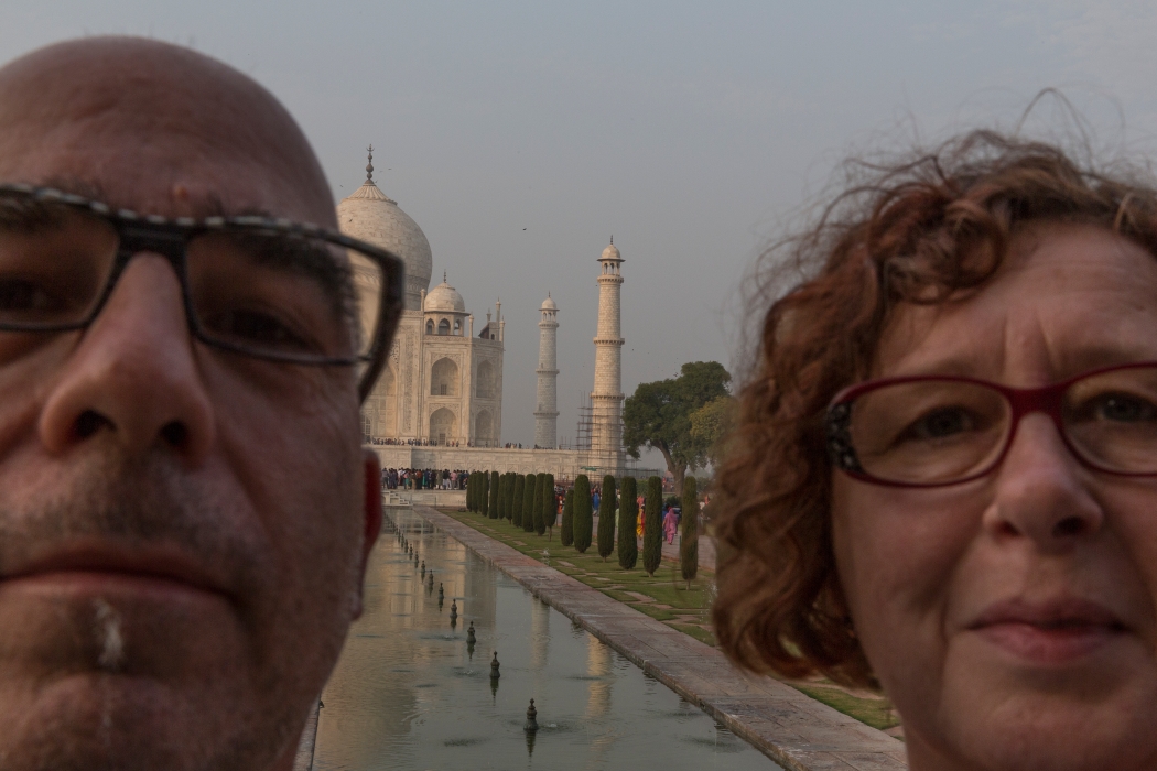 09/12/2015-Agra(Inde)-Taj Mahal-->Jocelyne, Patrice