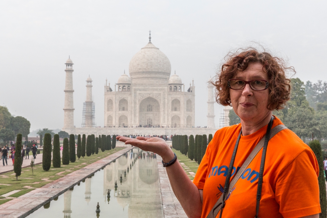 09/12/2015-Agra(Inde)-Taj Mahal-->Jocelyne
