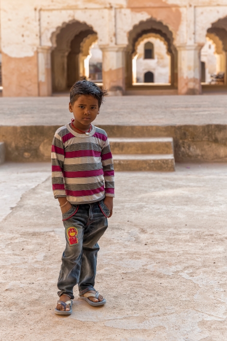 11/12/2015-Orchha(Inde)-La star du palais