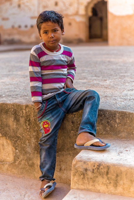 11/12/2015-Orchha(Inde)-La star du palais