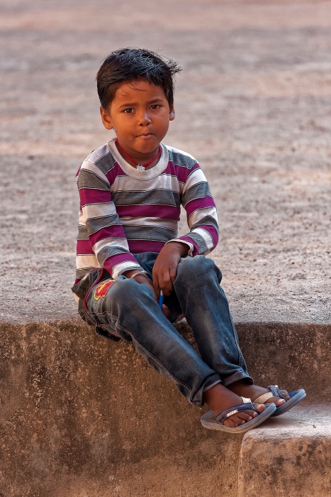 11/12/2015-Orchha(Inde)-La star du palais