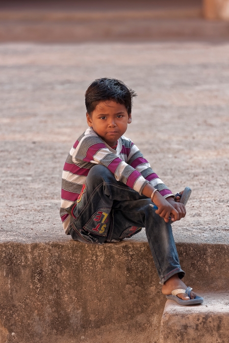 11/12/2015-Orchha(Inde)-La star du palais