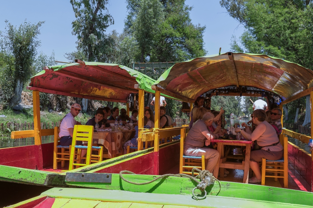 06/04/2014-Mexico-Xochimilco-->La balade et le repas