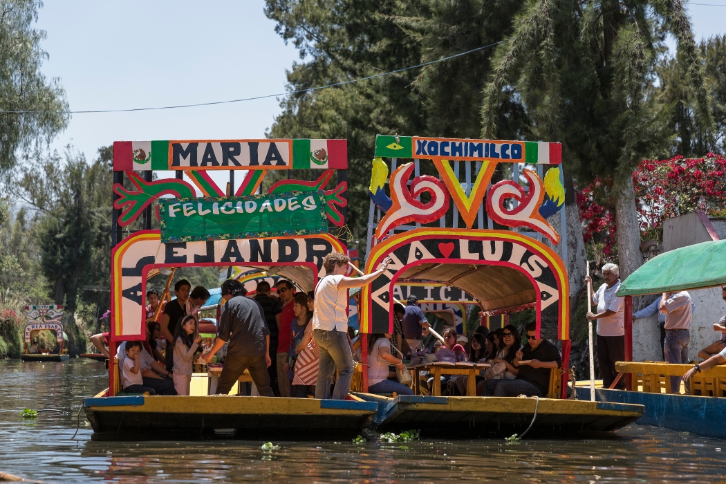 06/04/2014-Mexico-Xochimilco-->Les méxicains