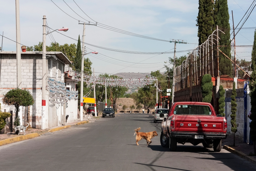 07/04/2014-Puebla(Mexique)-Sur la route-->Village