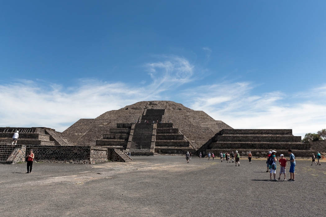 07/04/2014-Puebla(Mexique)-Site de Teotihuacan-->Temple de la Lu