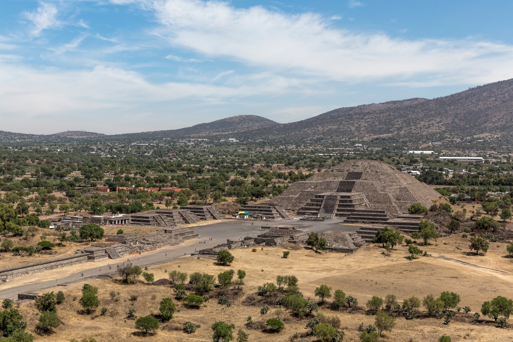 07/04/2014-Puebla(Mexique)-Site de Teotihuacan-->Temple de la Lu