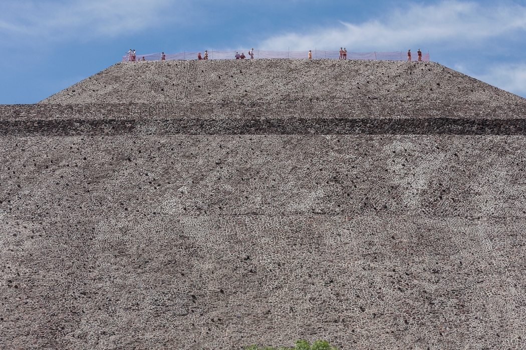 07/04/2014-Puebla(Mexique)-Site de Teotihuacan-->Temple du solei