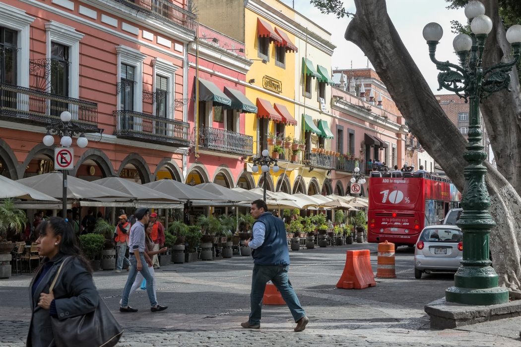 07/04/2014-Puebla(Mexique)-La ville de Puebla