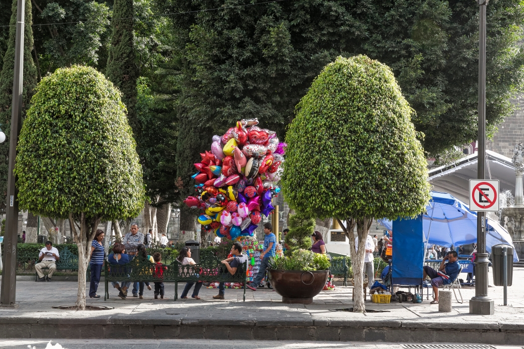 07/04/2014-Puebla(Mexique)-La ville de Puebla