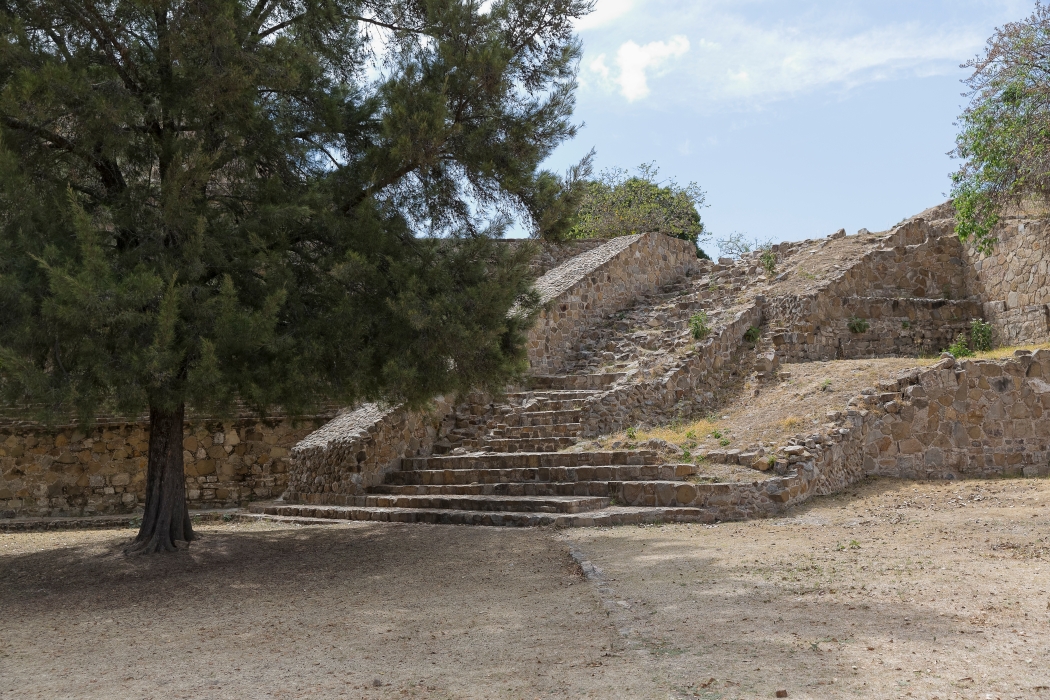 08/04/2014-Oaxaca(Mexique)-Site de monte Alban