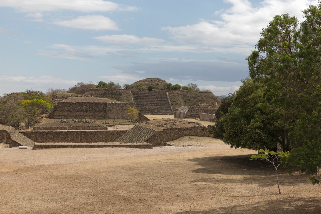 08/04/2014-Oaxaca(Mexique)-Site de monte Alban