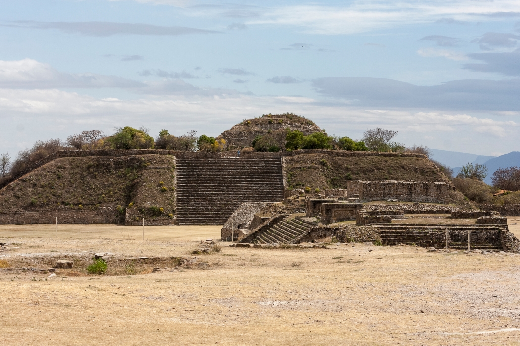 08/04/2014-Oaxaca(Mexique)-Site de monte Alban