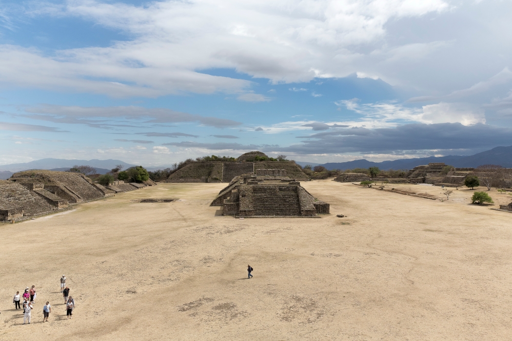 08/04/2014-Oaxaca(Mexique)-Site de monte Alban