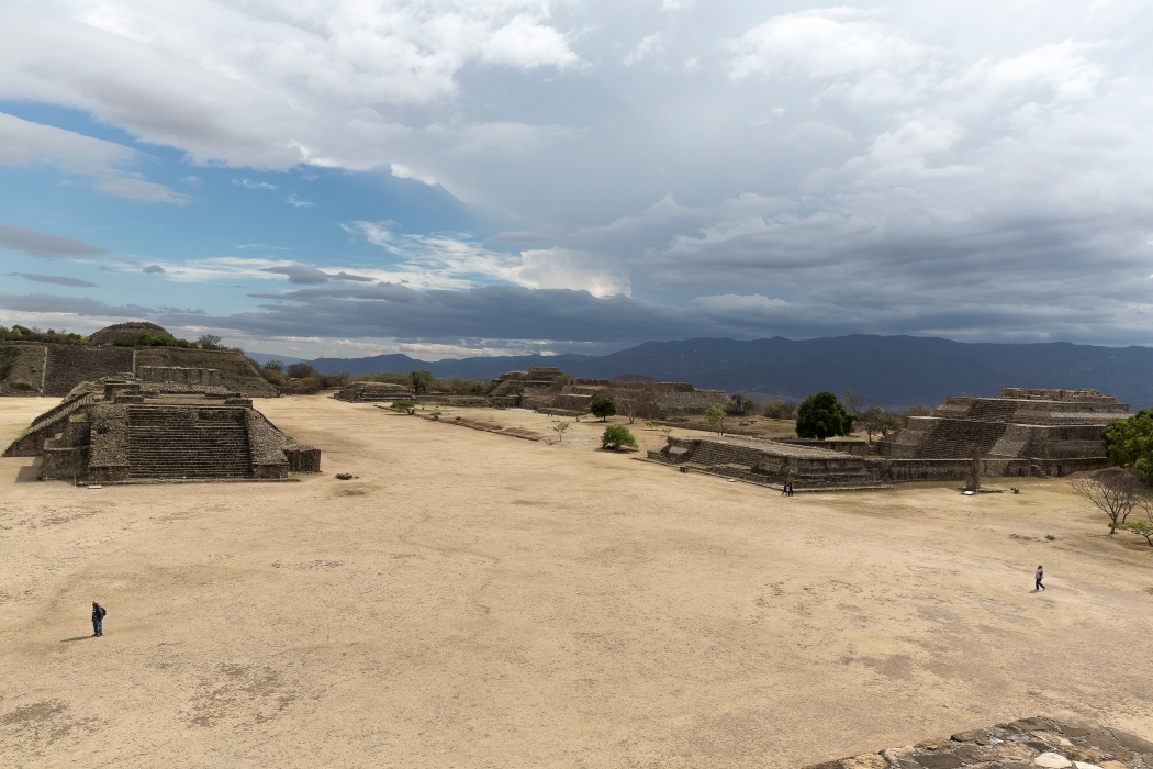08/04/2014-Oaxaca(Mexique)-Site de monte Alban