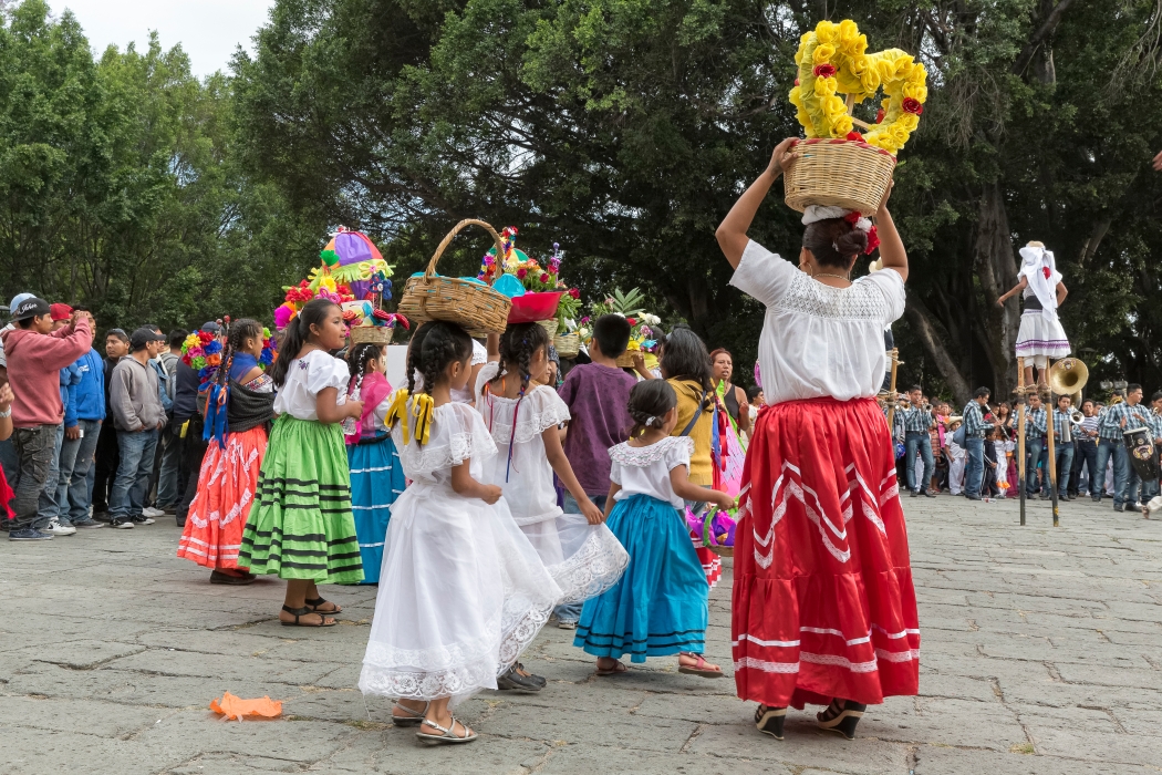 08/04/2014-Oaxaca(Mexique-Ville de Oaxaca-->Animation folkloriqu