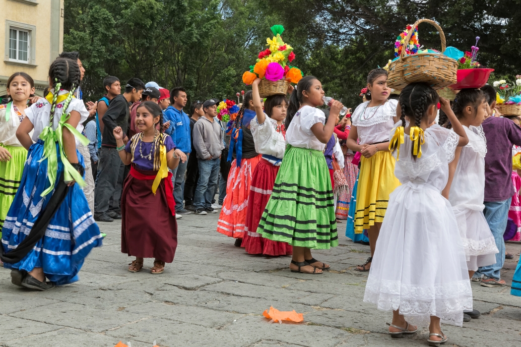 08/04/2014-Oaxaca(Mexique-Ville de Oaxaca-->Animation folkloriqu