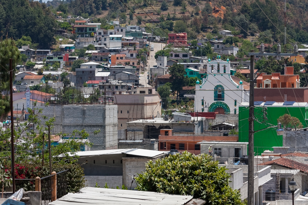 10/04/2014-Village de San Juan Chamula (Mexique)-Vue du village