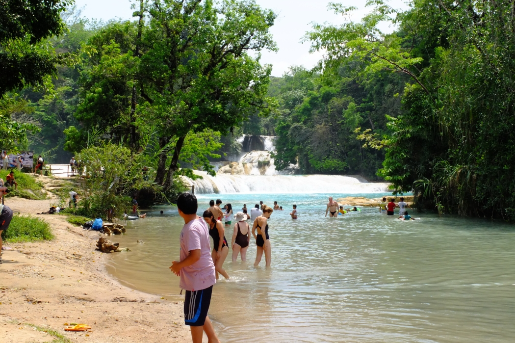11/04/2014-San Cristobal(Mexique)-Cascades d'Agua Azul