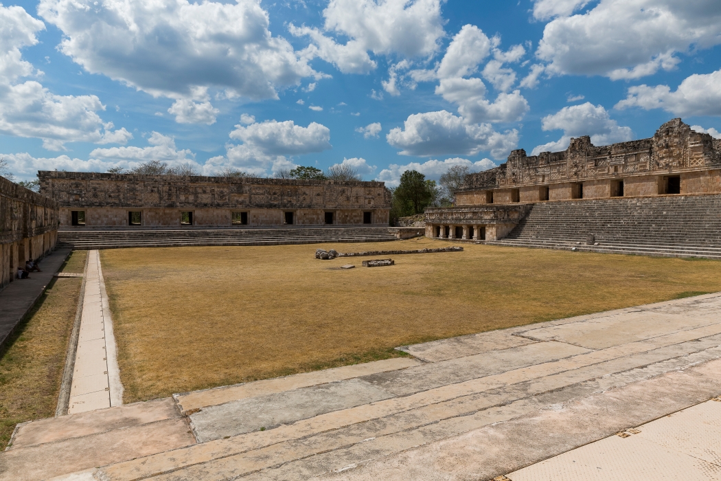 13/04/2014-Uxmal(Mexique)-Le site-->Quadrangulo de las Monjas