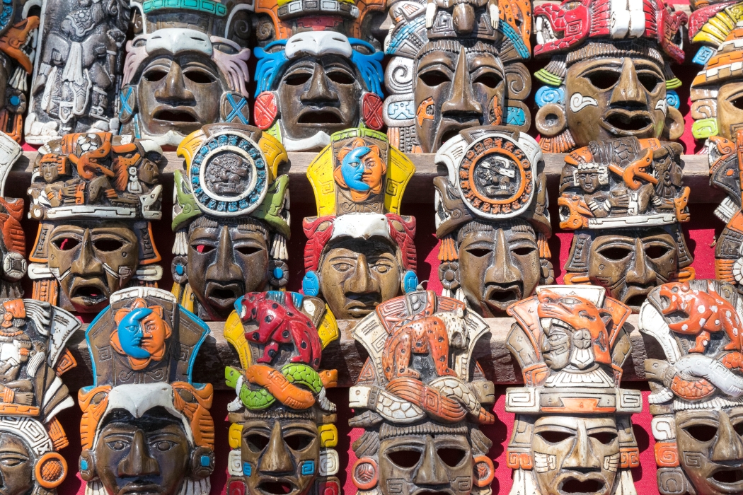 14/04/2014-Chichen Itza(Mexique)-Le site-->Statuettes