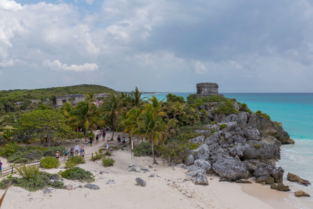 16/04/2014-Tulum(Mexique)-Le site